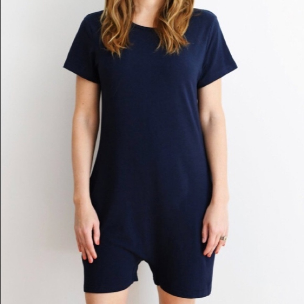 Smash and Tess Navy Getaway Romper